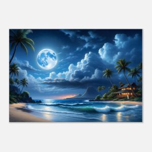 TROPICAL REEF | Canvas 70x100 cm / 28x40″ (STRETCHED CANVAS WRAP - UNFRAMED)