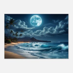 RIPPLE LIGHT | Canvas 70x100 cm / 28x40″ (STRETCHED CANVAS WRAP - UNFRAMED)