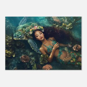 MURMURS OF THE DIVINE HEART| Canvas 70x100 cm / 28x40″ (STRETCHED CANVAS WRAP - UNFRAMED)