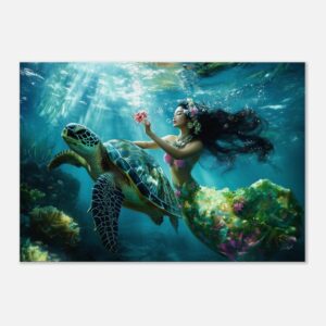 TOUCHED BY STARLIGHT AND SPIRIT | Canvas 70x100 cm / 28x40″ (STRETCHED CANVAS WRAP - UNFRAMED)