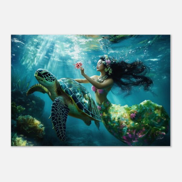 TOUCHED BY STARLIGHT AND SPIRIT | Canvas 70x100 cm / 28x40″ (STRETCHED CANVAS WRAP - UNFRAMED)