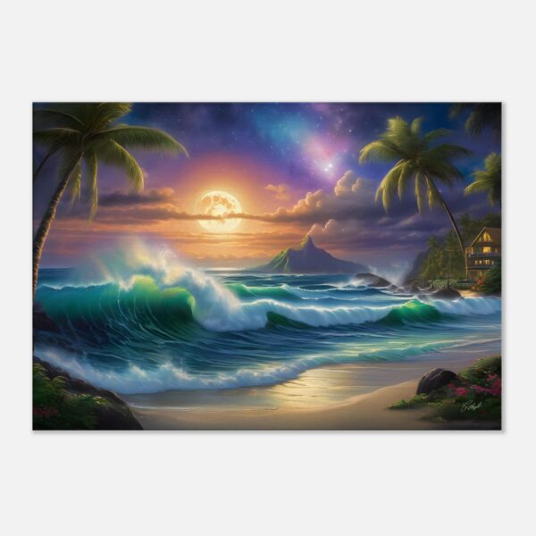 WAVE CHASER | Canvas 70x100 cm / 28x40″ (STRETCHED CANVAS WRAP - UNFRAMED)