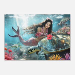 EMBRACING THE INFINITE LIGHT | Canvas 70x100 cm / 28x40″ (STRETCHED CANVAS WRAP - UNFRAMED)