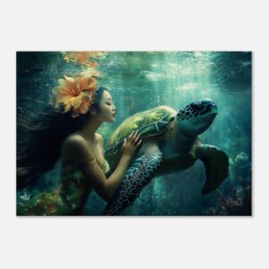 WHISPERS FROM THE DIVINE | Canvas 70x100 cm / 28x40″ (STRETCHED CANVAS WRAP - UNFRAMED)