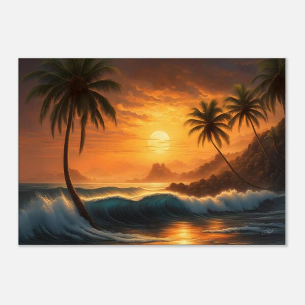 ISLAND CANDY  | Canvas 70x100 cm / 28x40″ (STRETCHED CANVAS WRAP - UNFRAMED)