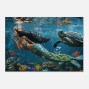 HEARTS ALIGNED WITH HEAVEN | Canvas 70x100 cm / 28x40″ (STRETCHED CANVAS WRAP - UNFRAMED)
