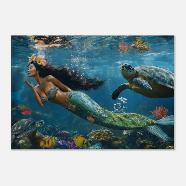 HEARTS ALIGNED WITH HEAVEN | Canvas 70x100 cm / 28x40″ (STRETCHED CANVAS WRAP - UNFRAMED)