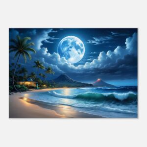TIDE SERENITY | Canvas 70x100 cm / 28x40″ (STRETCHED CANVAS WRAP - UNFRAMED)