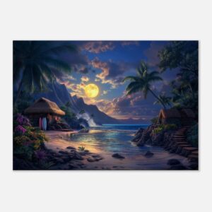 PALM BAY RIDGE | Canvas 70x100 cm / 28x40″ (STRETCHED CANVAS WRAP - UNFRAMED)