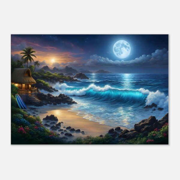 MOONLIT MISCHIEF| Canvas 70x100 cm / 28x40″ (STRETCHED CANVAS WRAP - UNFRAMED)