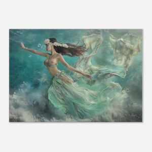 ECHOES OF THE HIGHER REALM | Canvas 70x100 cm / 28x40″ (STRETCHED CANVAS WRAP - UNFRAMED)